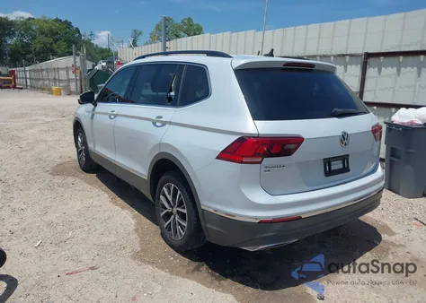 2018 Volkswagen Tiguan 2.0T Se/2.0T Sel from USA, damaged, VIN 3VV3B7AX0JM193651